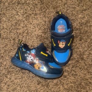Paw Patrol Navy and Light Blue Kids Sneakers